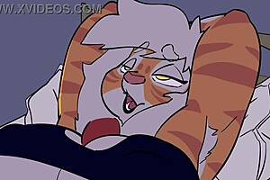 two girls sharing one bed in anime hentai