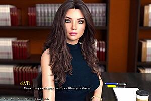 Being A Dik 12 - Library Date With Hot Rich Girl!