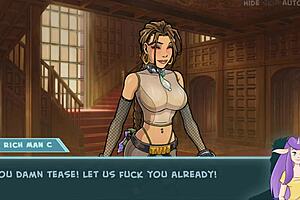 Star Chanel Gets Lara from Behind in Rough Hentai Doggystyle