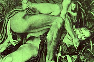 Vintage Erotic Illustration, OH MY GOD, So Hot!