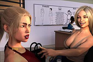 blonde with big tits and ass in summers gone 21