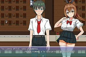 Hasta Que Mi Novia Caiga Game H Final With Asian Oral Action