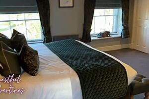 Creampie pregnant daughter-in-law right before wedding vows