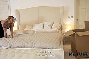 mature4k sexy milf housewife fucks neighbor while husband waits