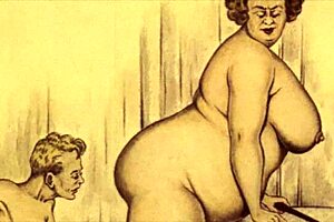 vintage erotica with a retro vibe