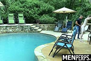 gay officer stripsearches twink suspect in thorough garage check