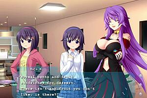 princess comforts dragonwomen in fan disc episode