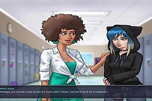 busty characters in summer time saga uncensored part 7