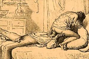 what's this vintage erotic illustration about?