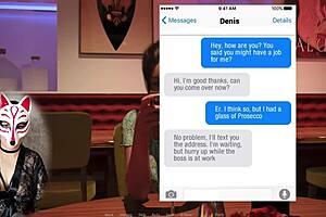 Kate 3 in cosplay blowjob with big tits in 3d cartoon hentai game