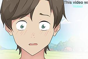 Minecraft Peasant Shows Boobs To Steve Hentai Cartoon Parody