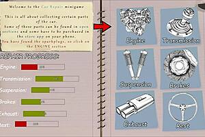 In this game, she welcomes free will with big tits.