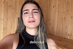 I seduced my married neighbor to drill my hairy pussy while his wife searches