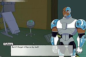 feeling ravens boobjob in 18titans part 11