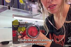 exploring tokyo's crazy sex shops and trying out toys with cute asian neighbors