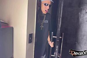 this brazilian novinho takes two at once