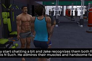 Owen and Jake, are you fucking the new neighbor couple in the gym 4some?