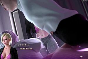 two perfect asses vs huge white cock in apocalust