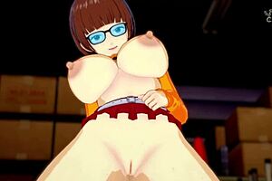 Velma Dinkley Solves Mystery with Tight Pussy