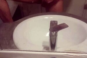 young guy jerks off his cock hard