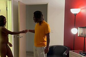 Stepsister Invites Stepbrother To Shower