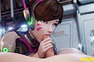 Overwatch animated compilation featuring various scenes from the game