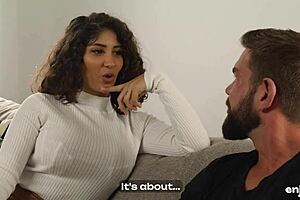 I admire venus afrodita's divine charms with a tattooed sex god