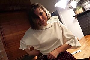 teen cleans house for cash in part two