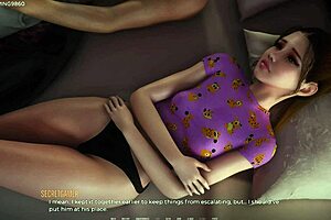 Sharing bed with his tight pussy stepsis lucky dude loves chilling with his sexy stepsis - desirium 05 3d hentai porn game.