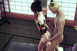 Yaoi Femboy 3D - Mia in Japanese Asian Manga Anime Story