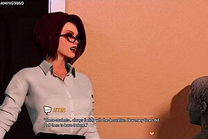 Busty slut Lara Croft deepthroats huge BBC at glory hole.