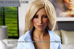 In this game, she welcomes free will with big tits.