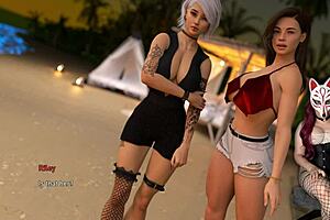 Steps of debauchery 31 - sexy babes on the beach 😍