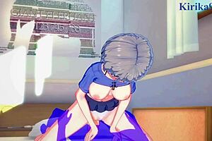 Hana Uzaki and Yanagi Uzaki Intense Sex!