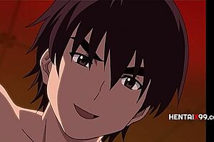 Crashing Girls Scissoring in Hardcore Threesome