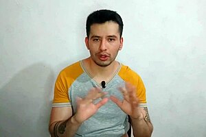 Young doctor gets penetrated by his boss, the mature doctor with a 23cm thick cock in the hospital cubicle 😏