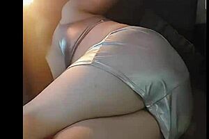 Sissy Crossdresser Shemale Rides With Big Butt In Horny Homemade Session