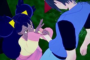 Iris and Erika in Wild Pokémon Hentai! Intense 3D Sex with Creampie Action Awaits!