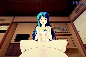 lum from urusei yatsura gets intense sex and creampie in 2022 hentai