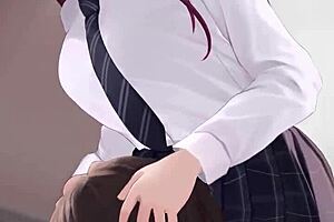 exploring cute anime cartoon world with hentai elements