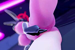 Ichika and Makoto in Reverse Bunny Costume Play