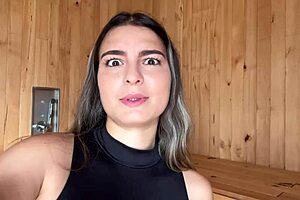 I seduced my married neighbor to drill my hairy pussy while his wife searches