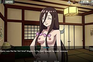 hinatas step sister hanabi hyuga is an 18yo innocent virgin girl who wants her ass and pussy fucked hard and creampied naruto kunoichi trainer naruto anime hentai porn game part 9