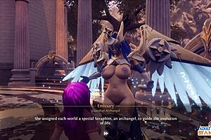 Intense 3some With Emissary's Shaved Pussy In Breeders Of The Nephelym