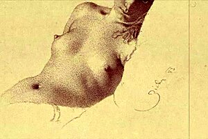 what's this vintage erotic illustration about?