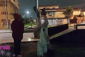 my friends took me to explore the wild square