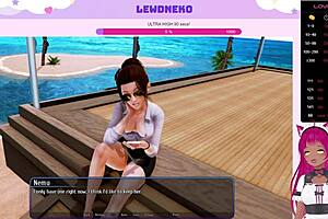 vtuber lewdneko plays harem hotel part 1