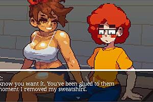 muscular girl suck my cock after gym