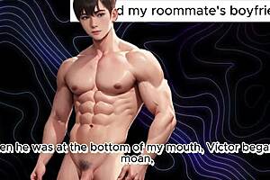 I sucked my roomies straight boyfriends cock - gay stories