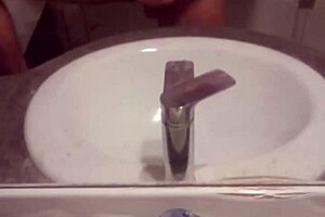 young guy jerks off his cock hard